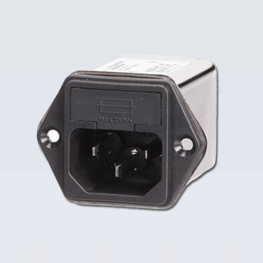IEC C14 INLET 6A PANELMOUNT FILTERED SCHAFFNER FN9260B-6-06